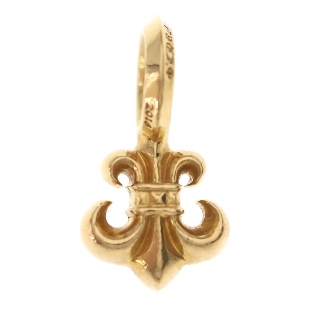CHROME HEARTS (クロムハーツ) 22K #B STACK BS FLUER V2 スタックBSフレア チャーム ペンダントトップ ゴールド