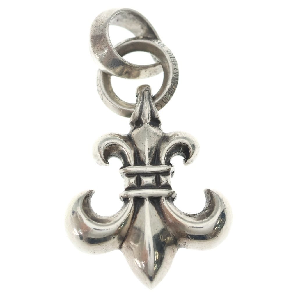CHROME HEARTS (クロムハーツ) BS FLUER W BALE BSフレア Wベイル ペンダントトップ シルバー BCA211