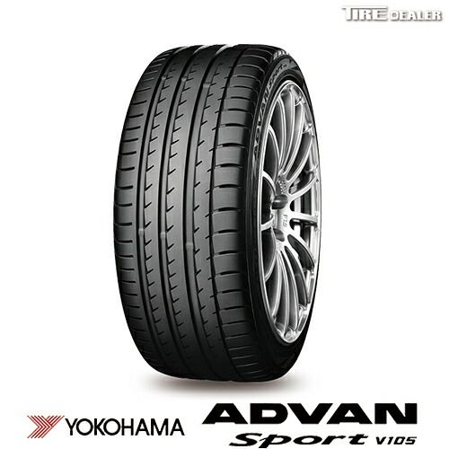【新品】YOKOHAMA ヨコハマ ADVAN SPORT V105 225/50R17 98Y XL