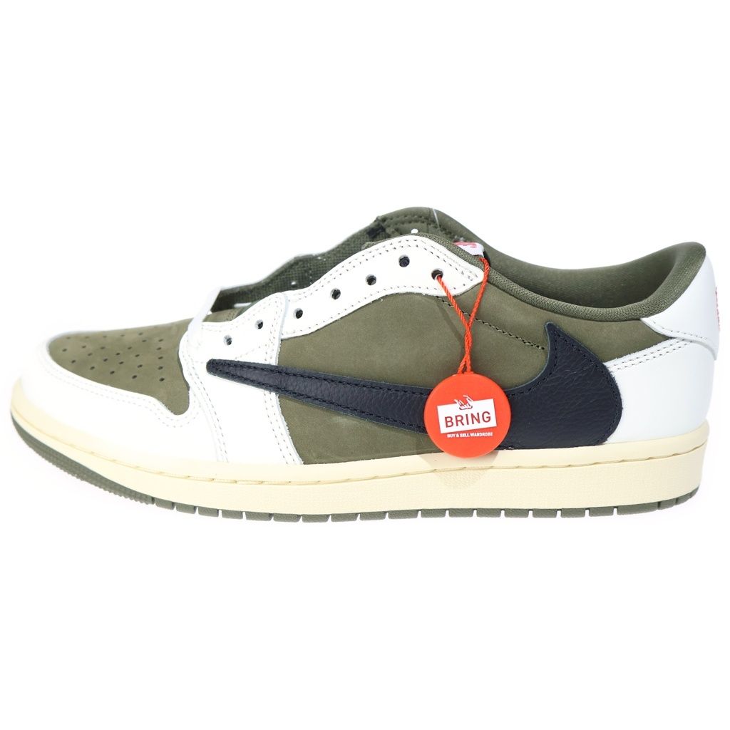 NIKE (ナイキ) ×TRAVIS SCOTT AIR JORDAN 1 LOW OG REVERSE OLIVE 