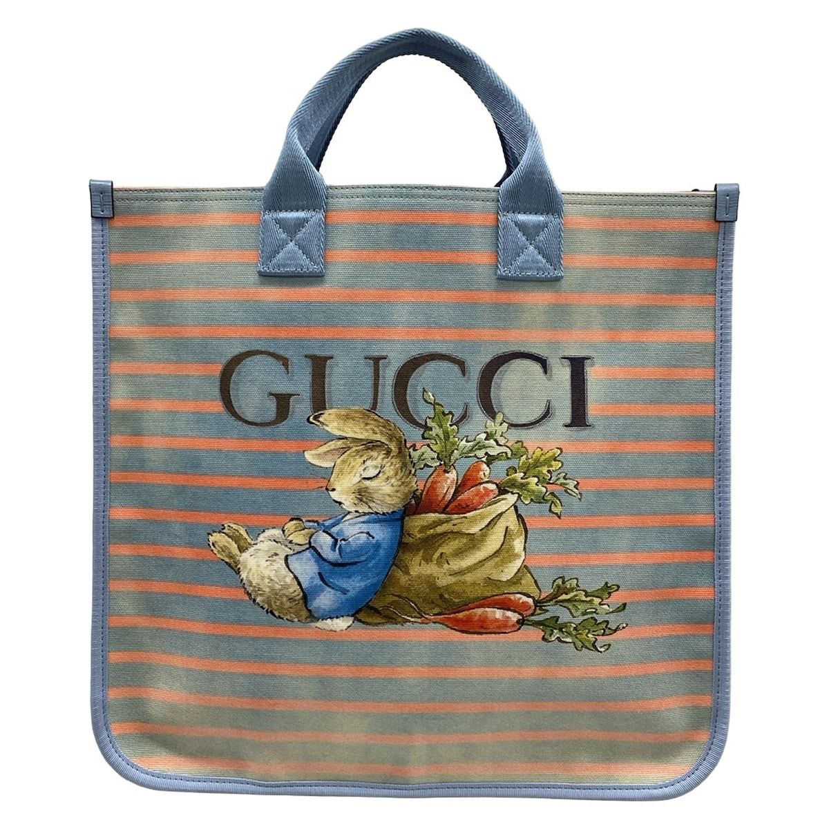 GUCCI(グッチ) トートバッグ チルドレンズ 605831 ブルー×ピンク