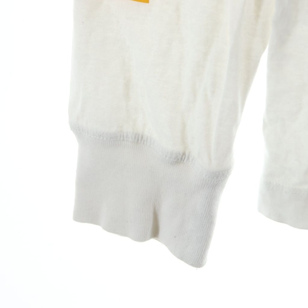 OFF-WHITE (オフホワイト) CARAVANGGIO PAINTING L/S TEE フロントロゴ 