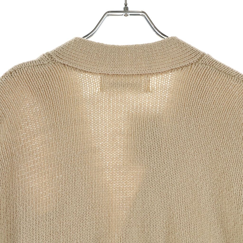DISCOVERED (ディスカバード) 22AW DAMAGE COTTON KNIT CARDIGAN 