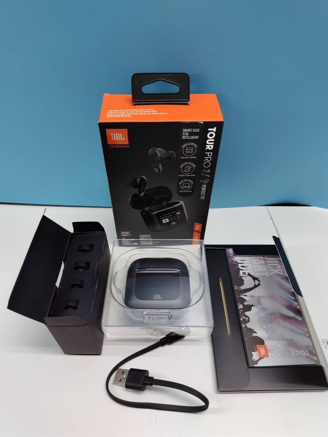 【良品】JBL TOUR PRO 2 ワイヤレスイヤホン