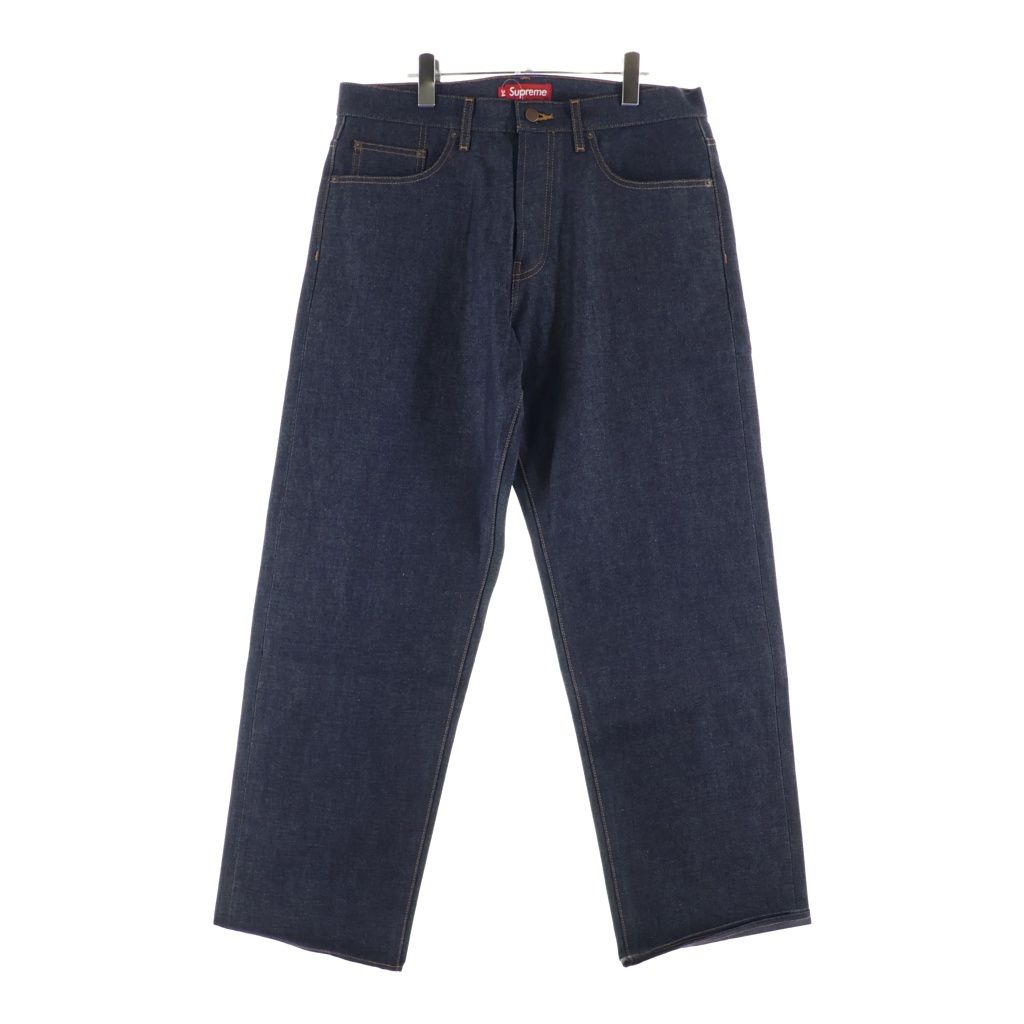 SUPREME (シュプリーム) 25AW Rigid Loose Fit Selvedge Jean Rigid Indigo リジッド ルーズフィット セルビッジジーンズ デニムパンツ インディゴ