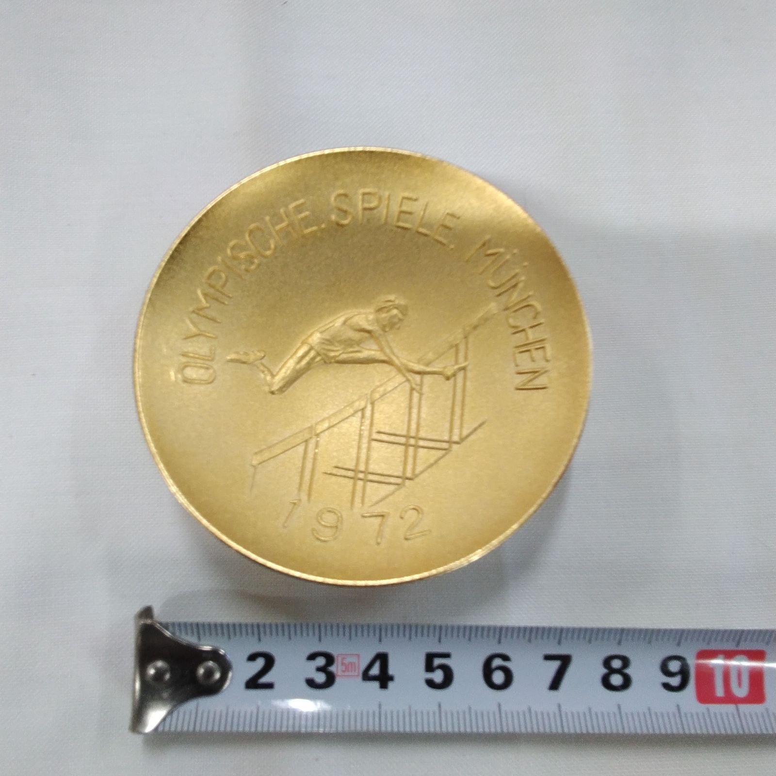 1972年ミュンヘンオリンピック開催記念、2枚セット 金杯 1972年ミュンヘンオリンピック 開催記念品 金メッキ 24KGP