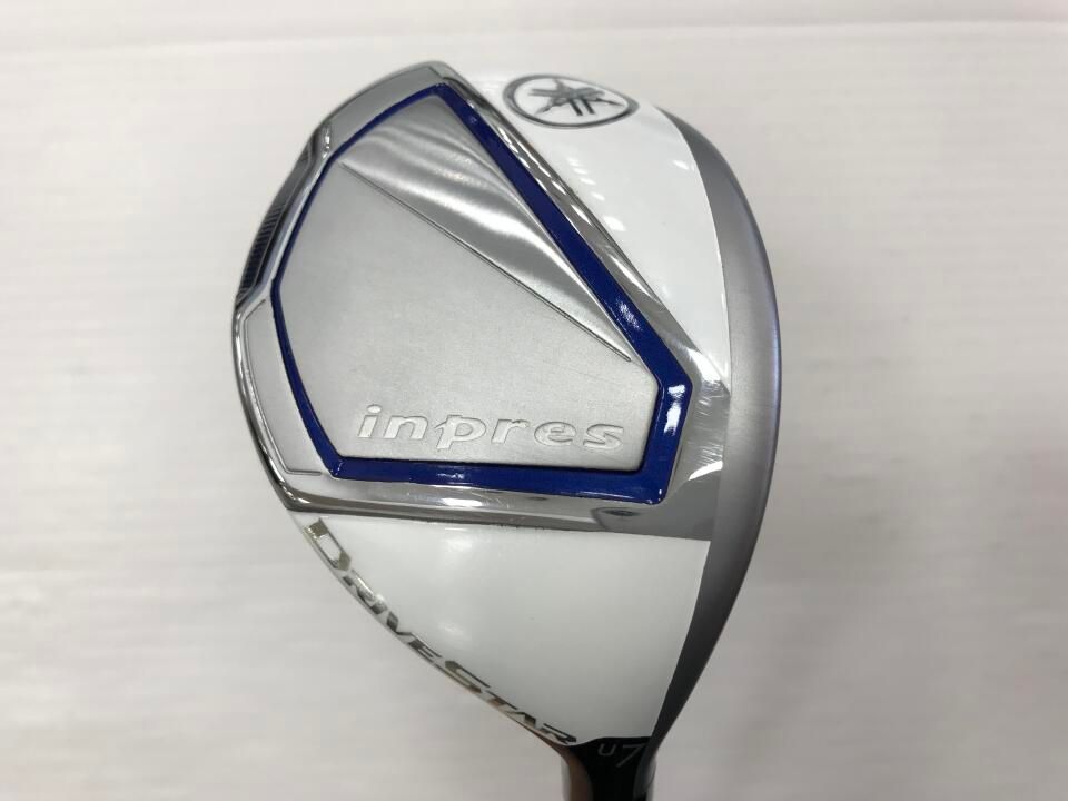 ヤマハ　inpres DRIVESTAR レディス　30度　VANQUISH for YAMAHA LM423u　Lフレックス　ユーティリティ　中古【最短即日発送】