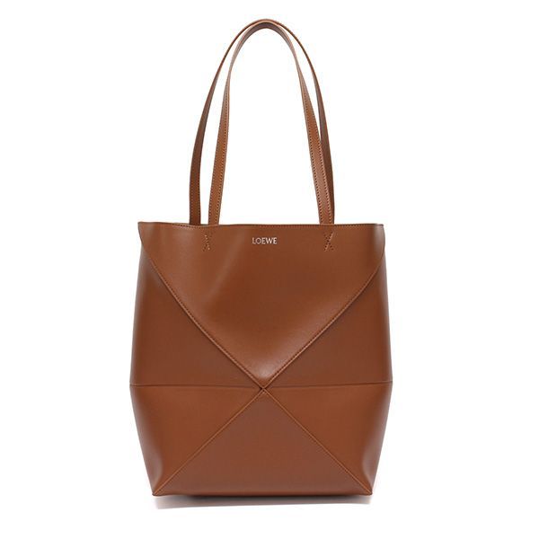 26SSモデル ロエベ LOEWE レディース PUZZLE TOTE MEDIUM パズル フォルド トートバッグ ミディアム【4927 SQUIRREL】 A657G50X01 4927/【2026SS】l-bag