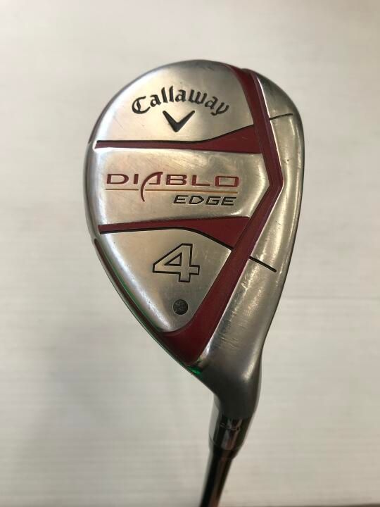 キャロウェイ　DIABLO EDGE (Red)　24度　DIABLO EDGE 55H　Rフレックス　ユーティリティ　中古【最短即日発送】