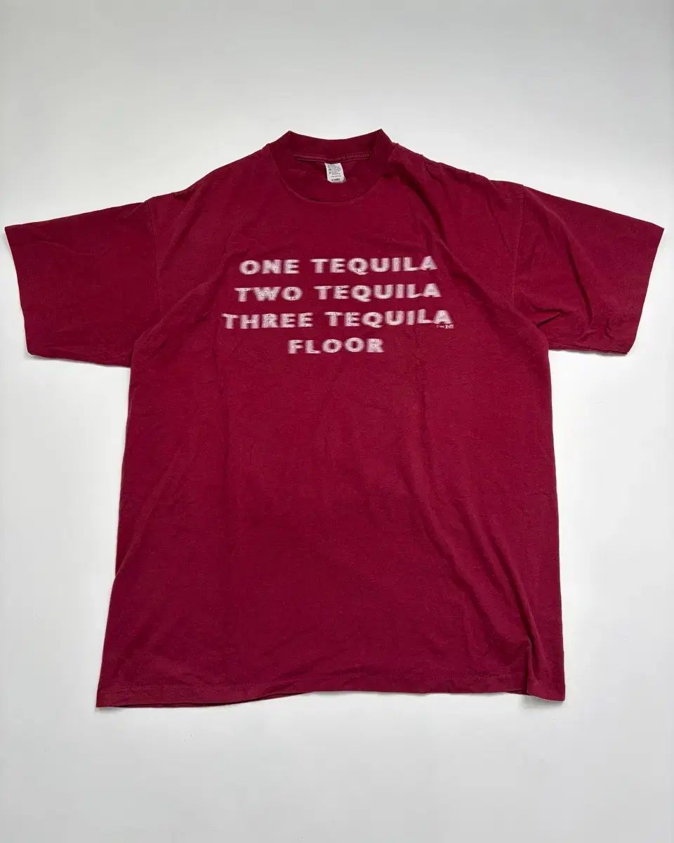 90s Tequila Tee (burgundy)