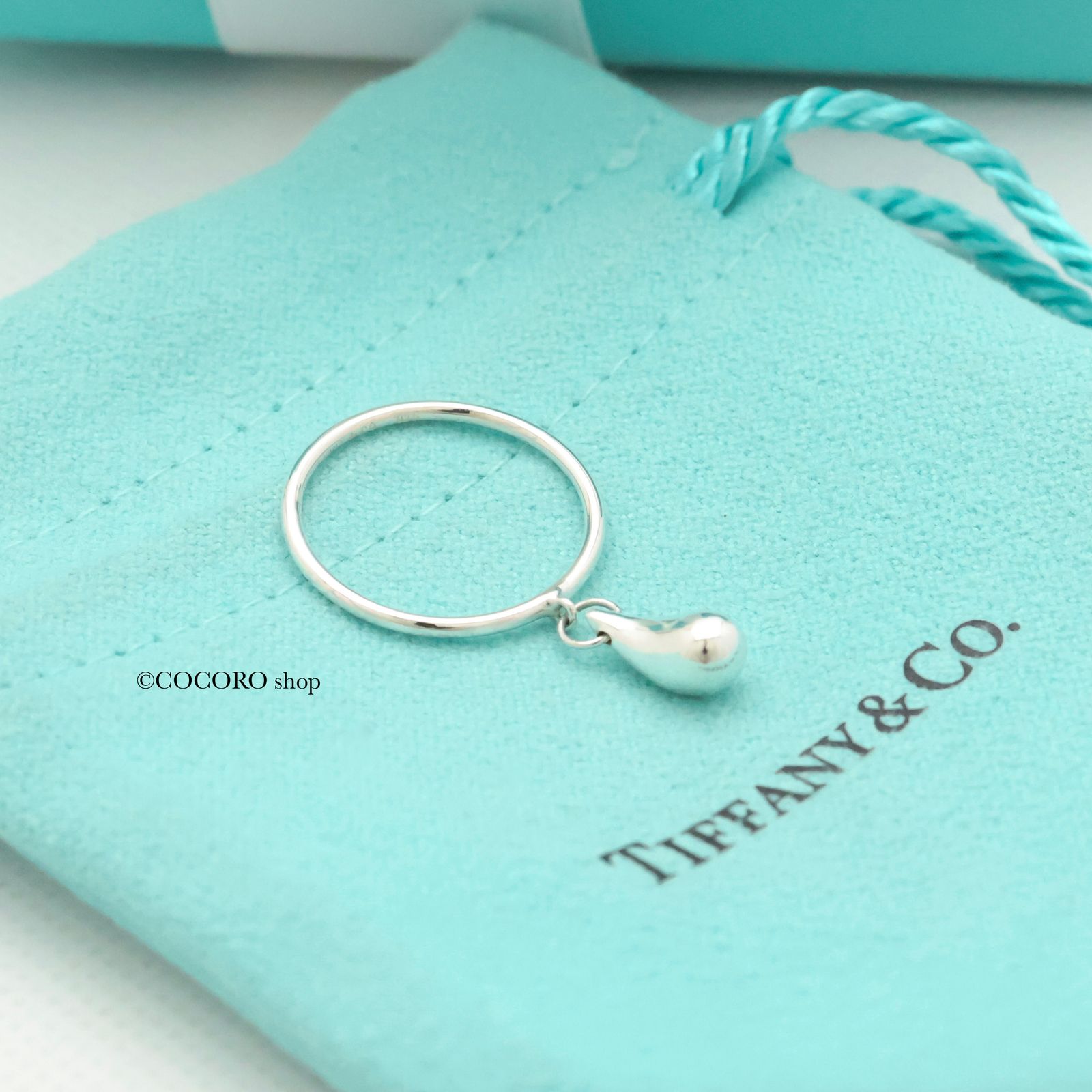 美品】ティファニー TIFFANY&Co. ティアドロップ エルサペレッティ 