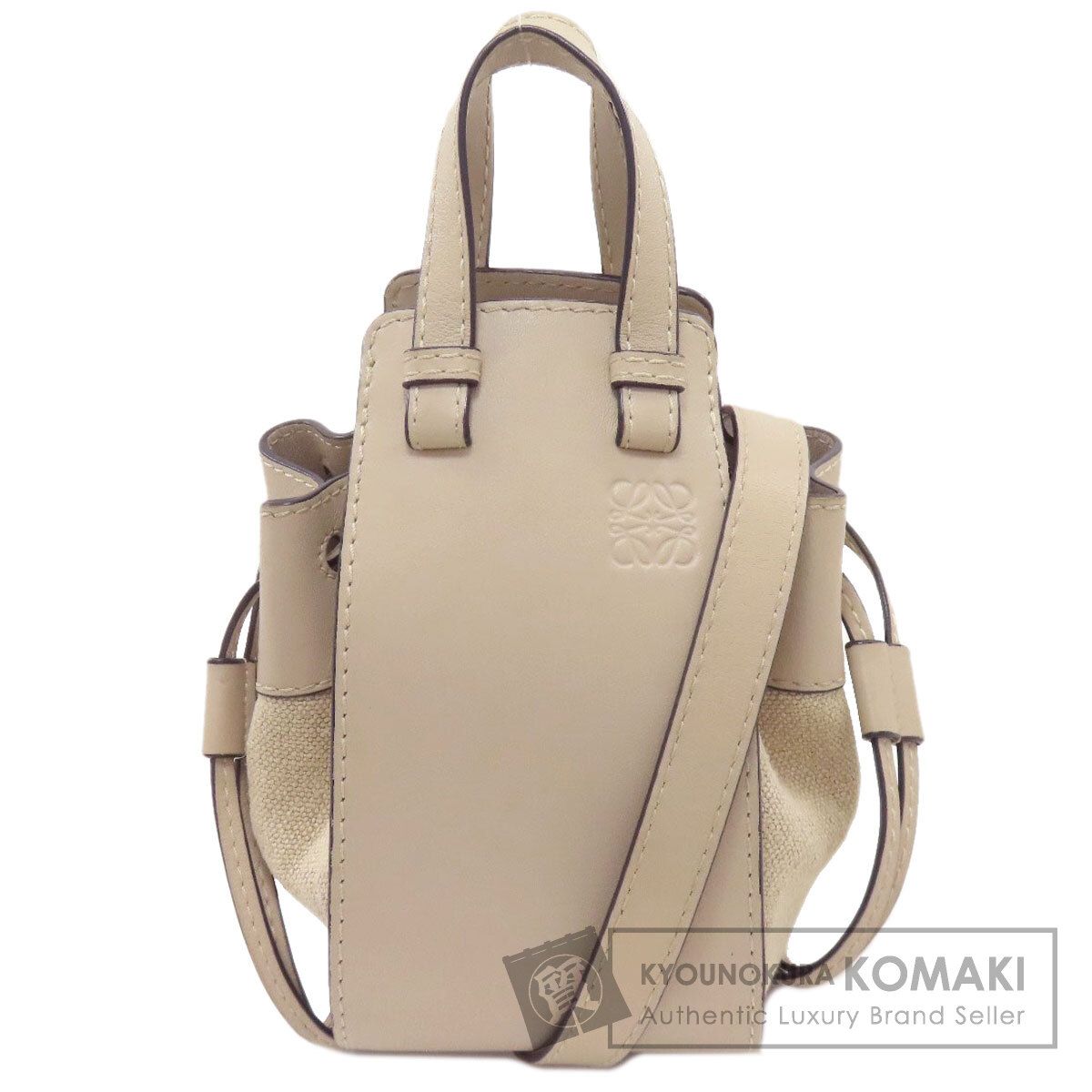 LOEWE ロエベ ハンモック ミニ 2WAY ハンドバッグ カーフ レディース [中古]