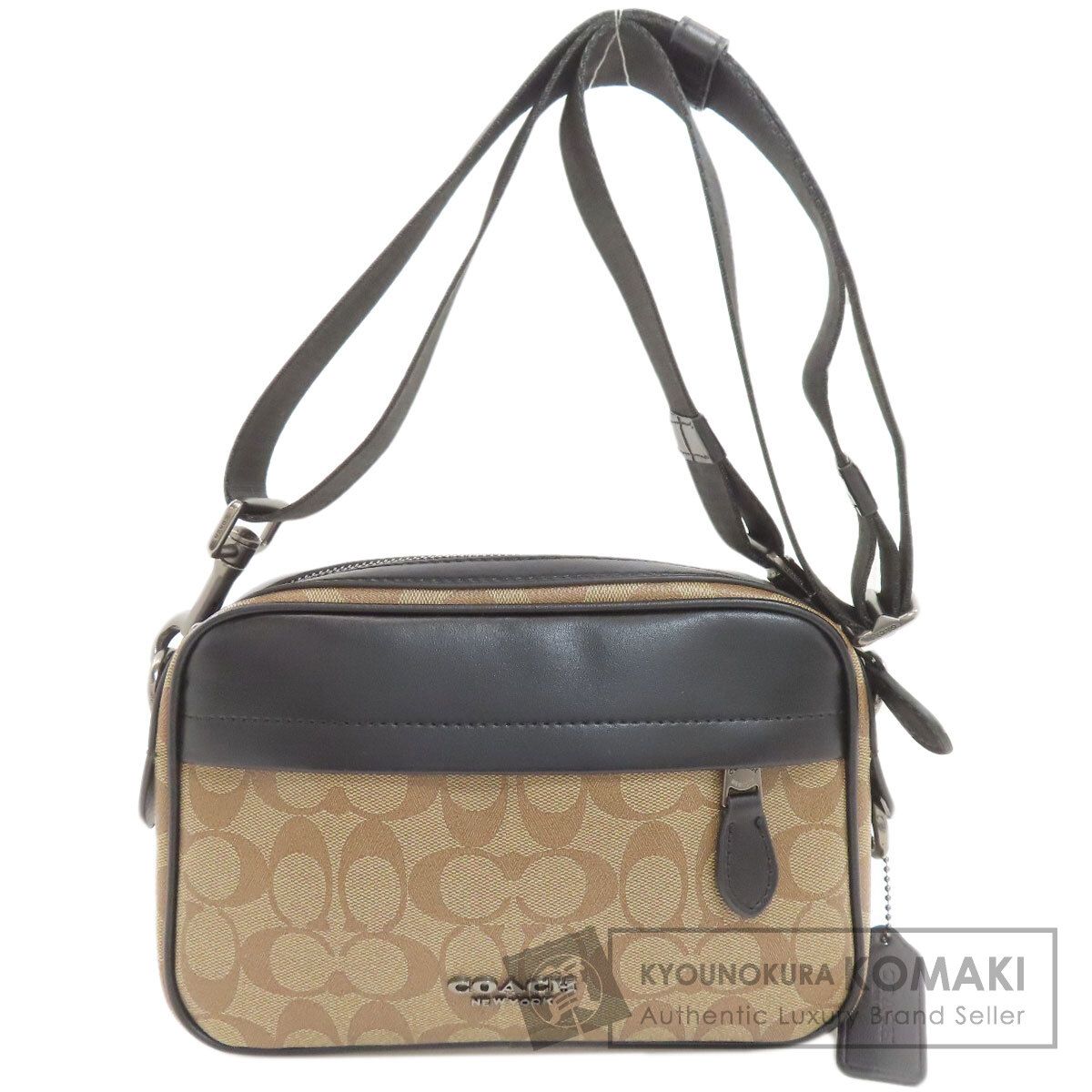 COACH コーチ F50715 シグネチャー ショルダーバッグ PVC レディース [中古]