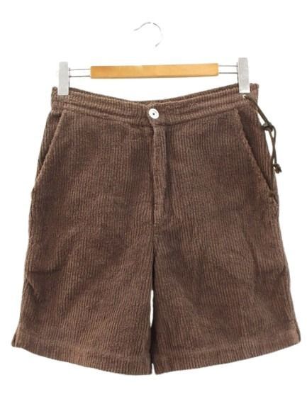 エルメス HERMES パイル ショートパンツ M ブラウン 茶 ショーツ ボトムス ☆AA★