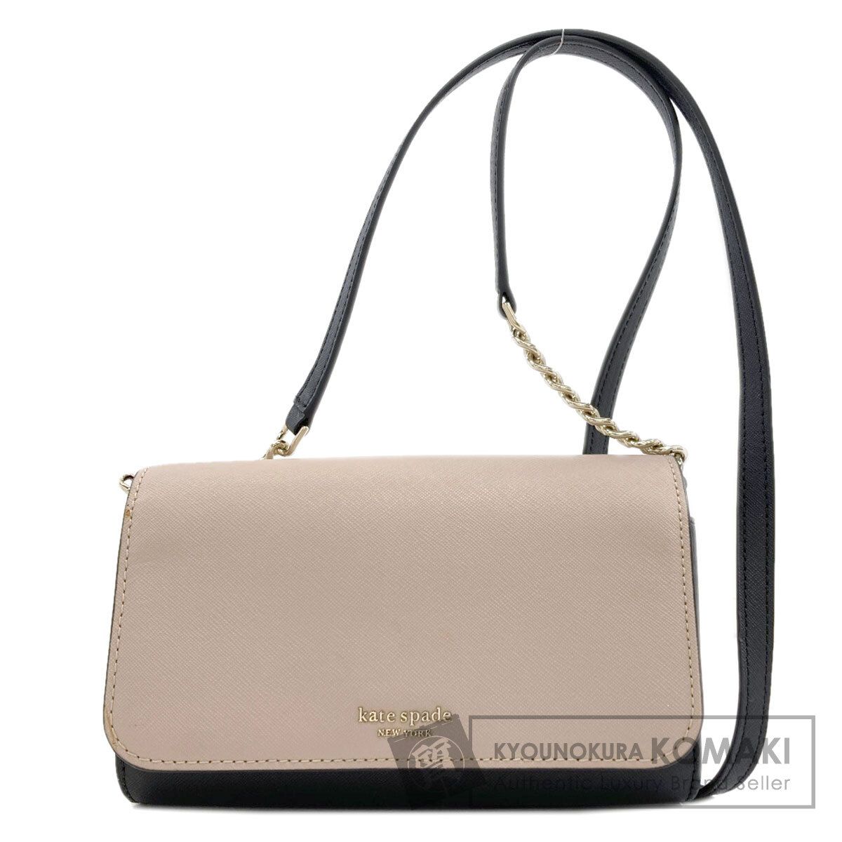 kate spade ケイトスペード ロゴ ショルダーバッグ PVC レディース [中古]