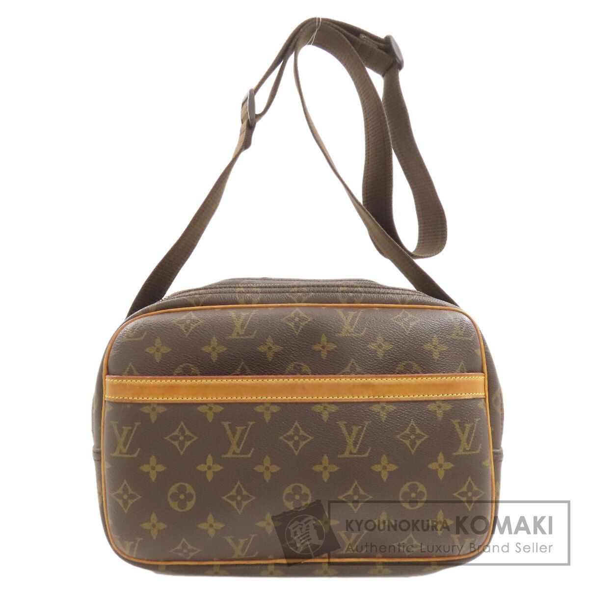 LOUIS VUITTON ルイヴィトン M45254 リポーターPM トートバッグ モノグラムキャンバス レディース [中古]