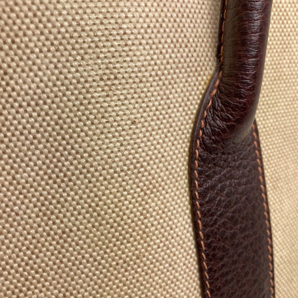 HERMES エルメス ガーデンパーティPM マロン シルバー金具 トート