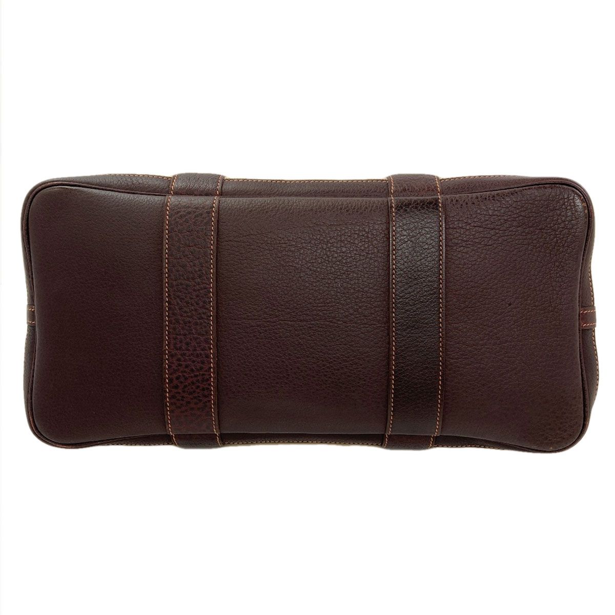 HERMES エルメス ガーデンパーティPM マロン シルバー金具 トート