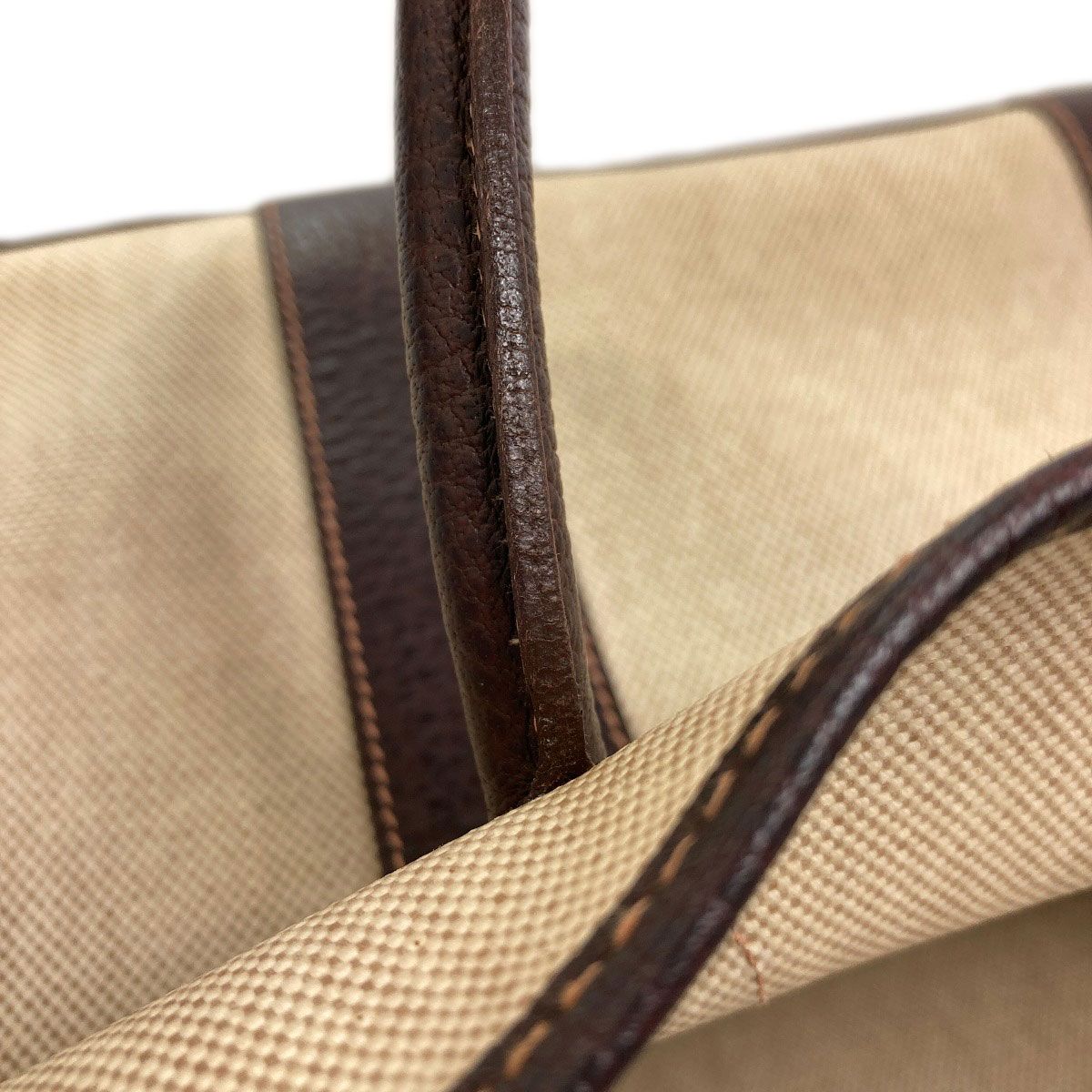 HERMES エルメス ガーデンパーティPM マロン シルバー金具 トート