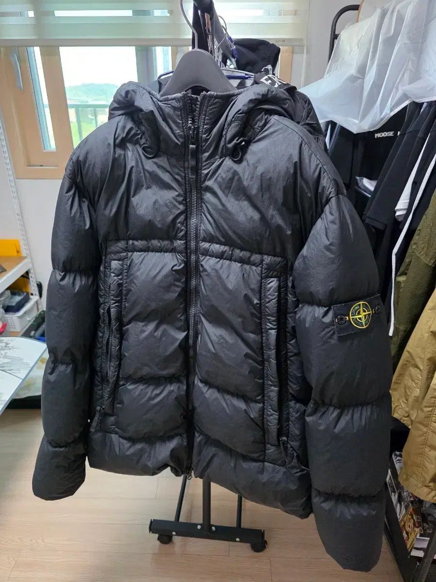 ストーンアイランド クリンクルレップス R -NYブラックダウン xl