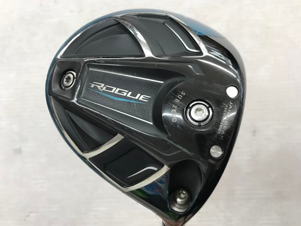 キャロウェイ　ROGUE SUB ZERO　9度　Speeder EVOLUTION for CW 50　Sフレックス　ドライバー　中古【最短即日発送】