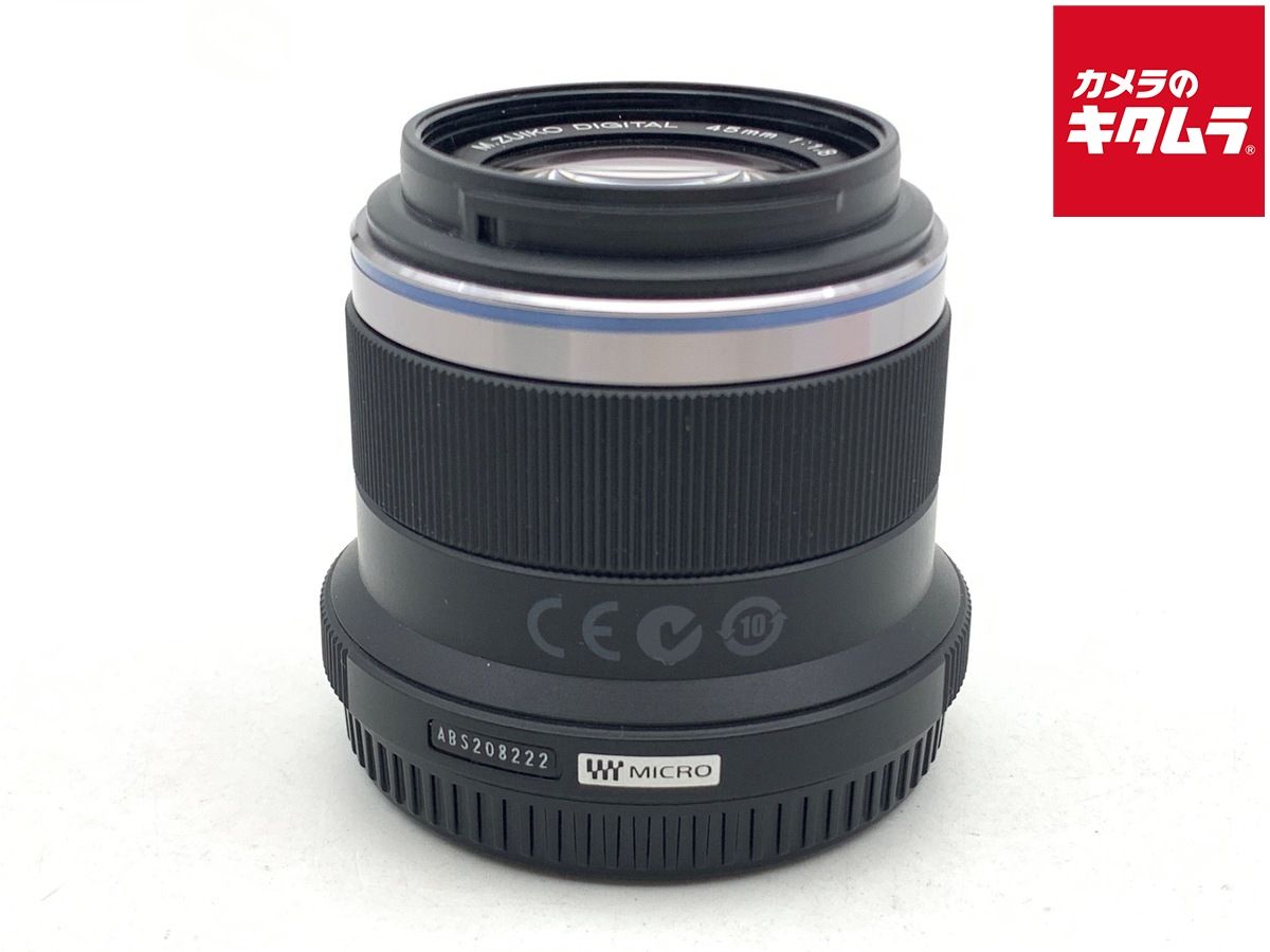 【中古】 【良品】 オリンパス M.ZUIKO DIGITAL 45mm F1.8 ブラック