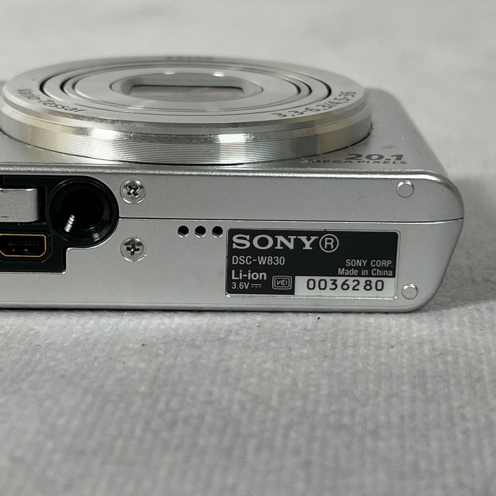 管2604-213 】SONY ソニー サイバーショット DSC-W830 コンパクト 