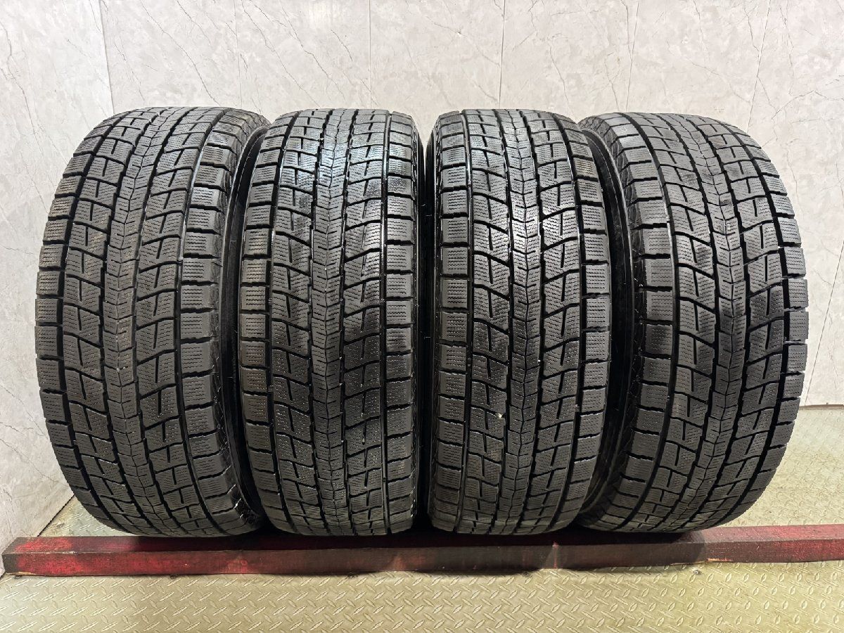 DUNLOP WINTER MAXX SJ8+ 265/60R18 18インチ スタッドレス 4本 21年製 バリ溝 ランクルプラド パジェロ ハイラックス等　(KTQ047)
