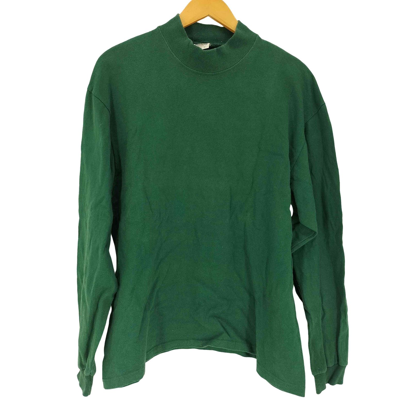 コットンデラックス COTTON DELUXE 90~00S USA製 モックネック ロング 