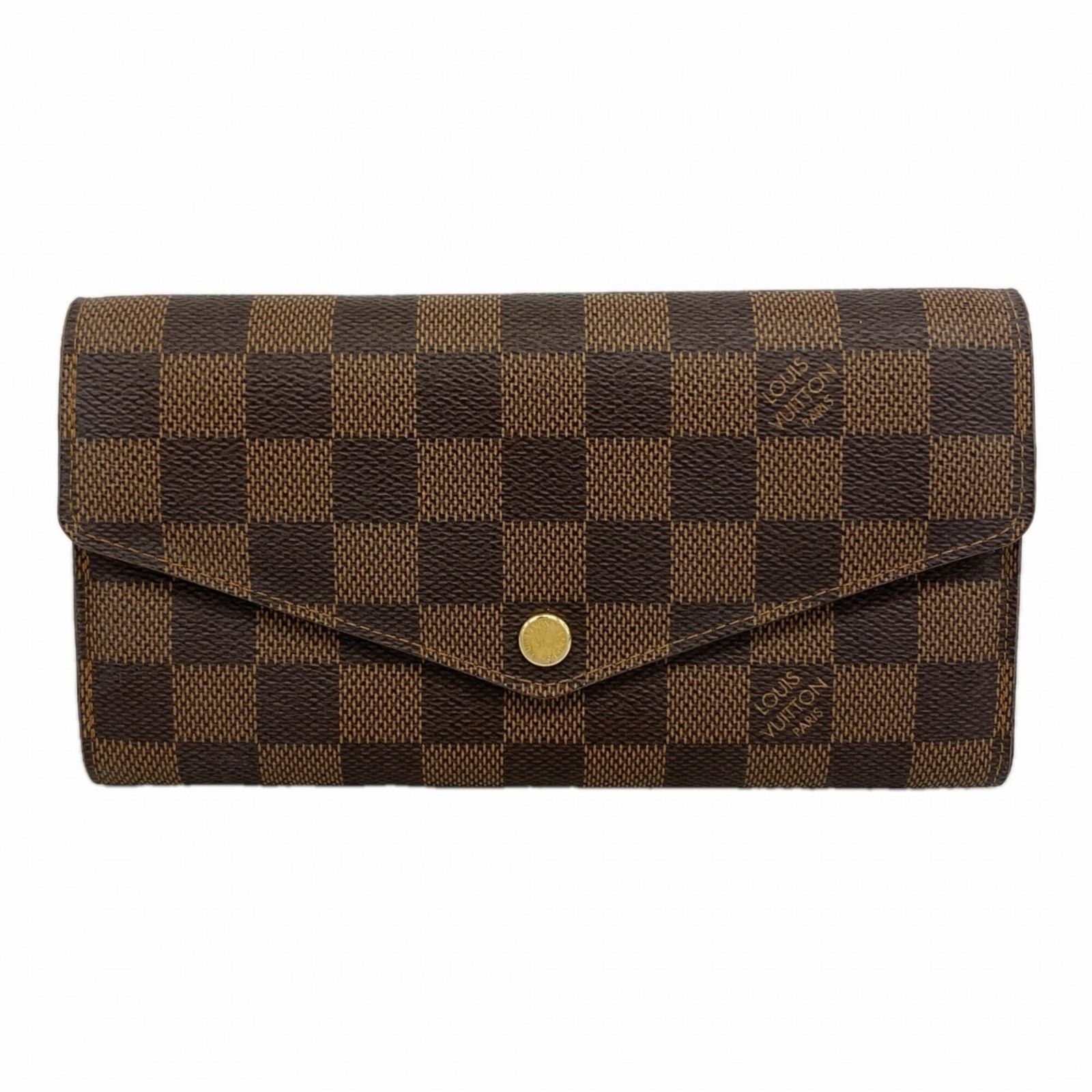 ルイ・ヴィトン(Louis Vuitton) ルイ・ヴィトン 長財布 ダミエ ポルトフォイユサラ N63209 エベヌレディース