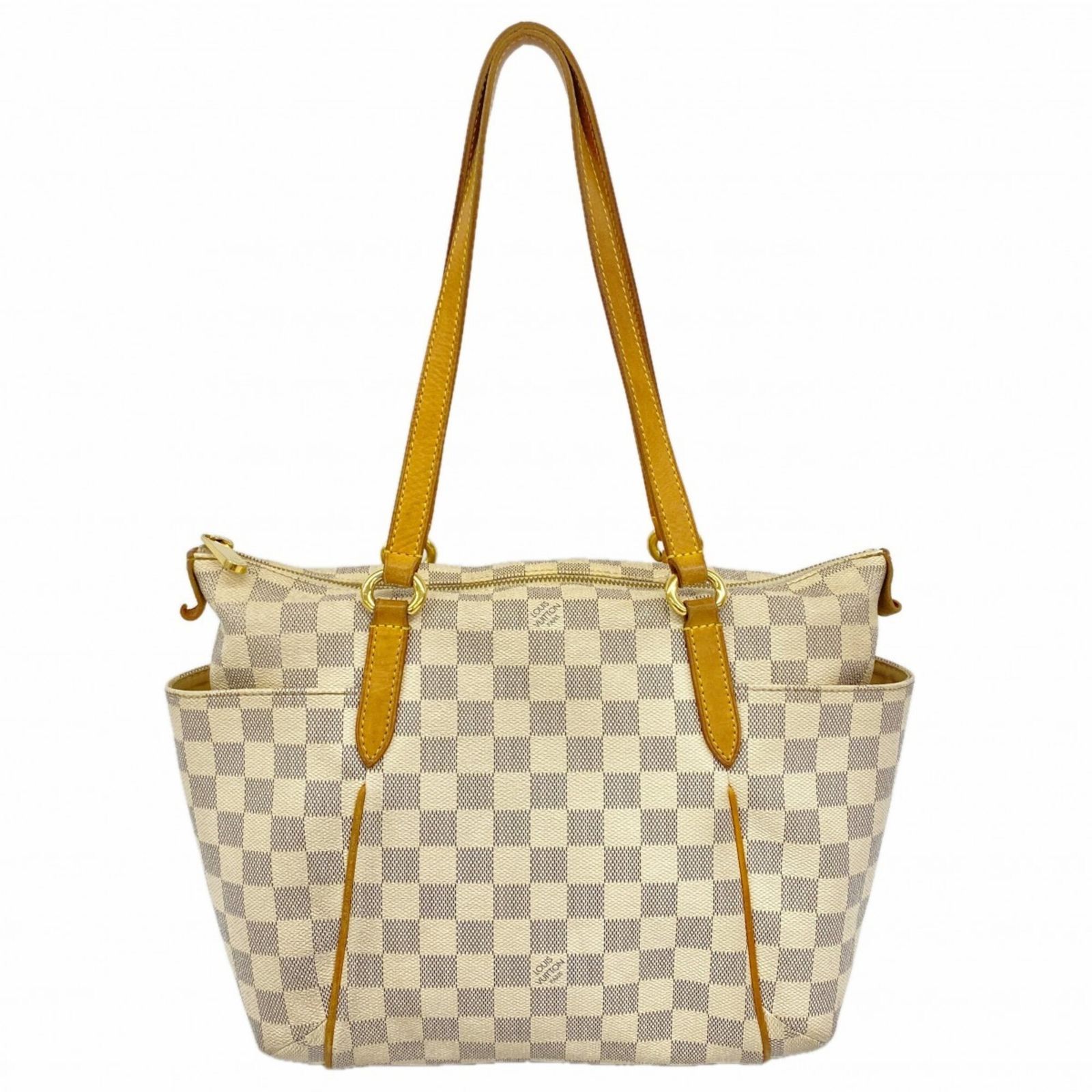 ルイ・ヴィトン(Louis Vuitton) ルイ・ヴィトン トートバッグ ダミエ・アズール トータリーPM N41280 ホワイトレディース