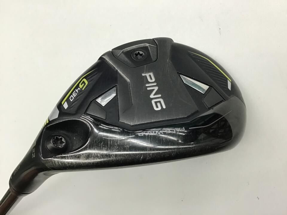ピン G430 22度 ALTA J CB BLACK Rフレックス ユーティリティ 中古