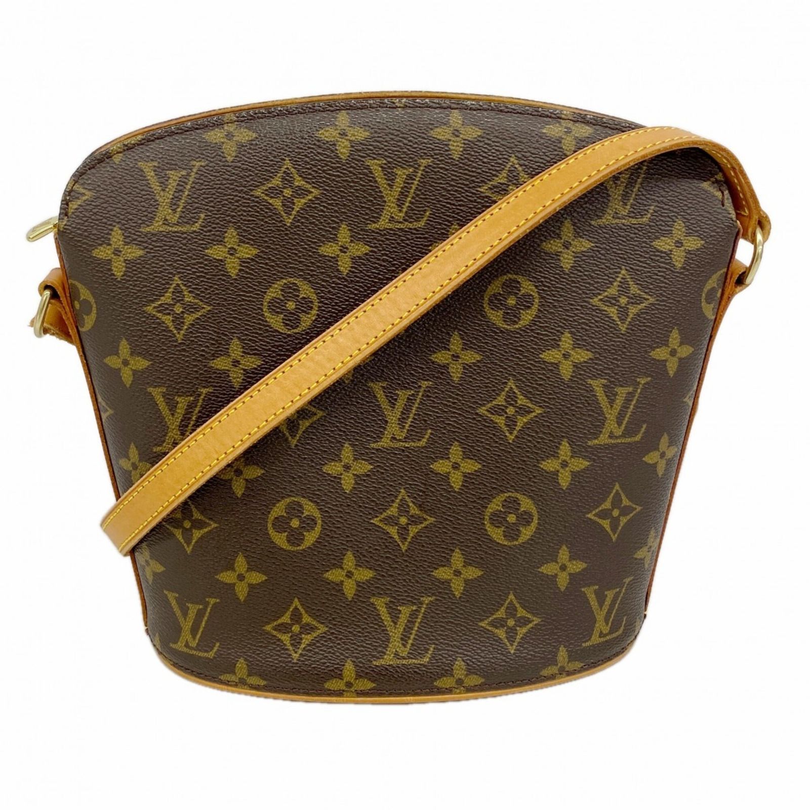ルイ・ヴィトン(Louis Vuitton) ルイ・ヴィトン ショルダーバッグ モノグラム ドルーオ M51290 ブラウンレディース
