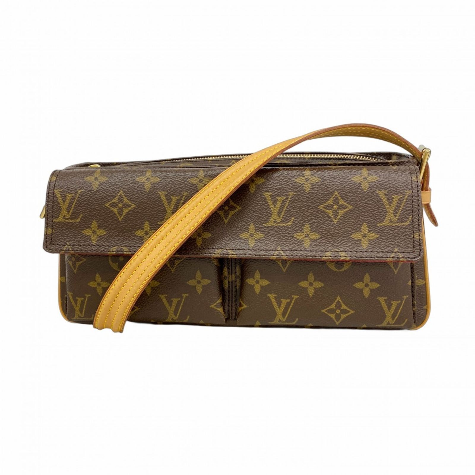 ルイ・ヴィトン(Louis Vuitton) ルイ・ヴィトン ショルダーバッグ モノグラム ヴィバシテMM M51164 ブラウンレディース