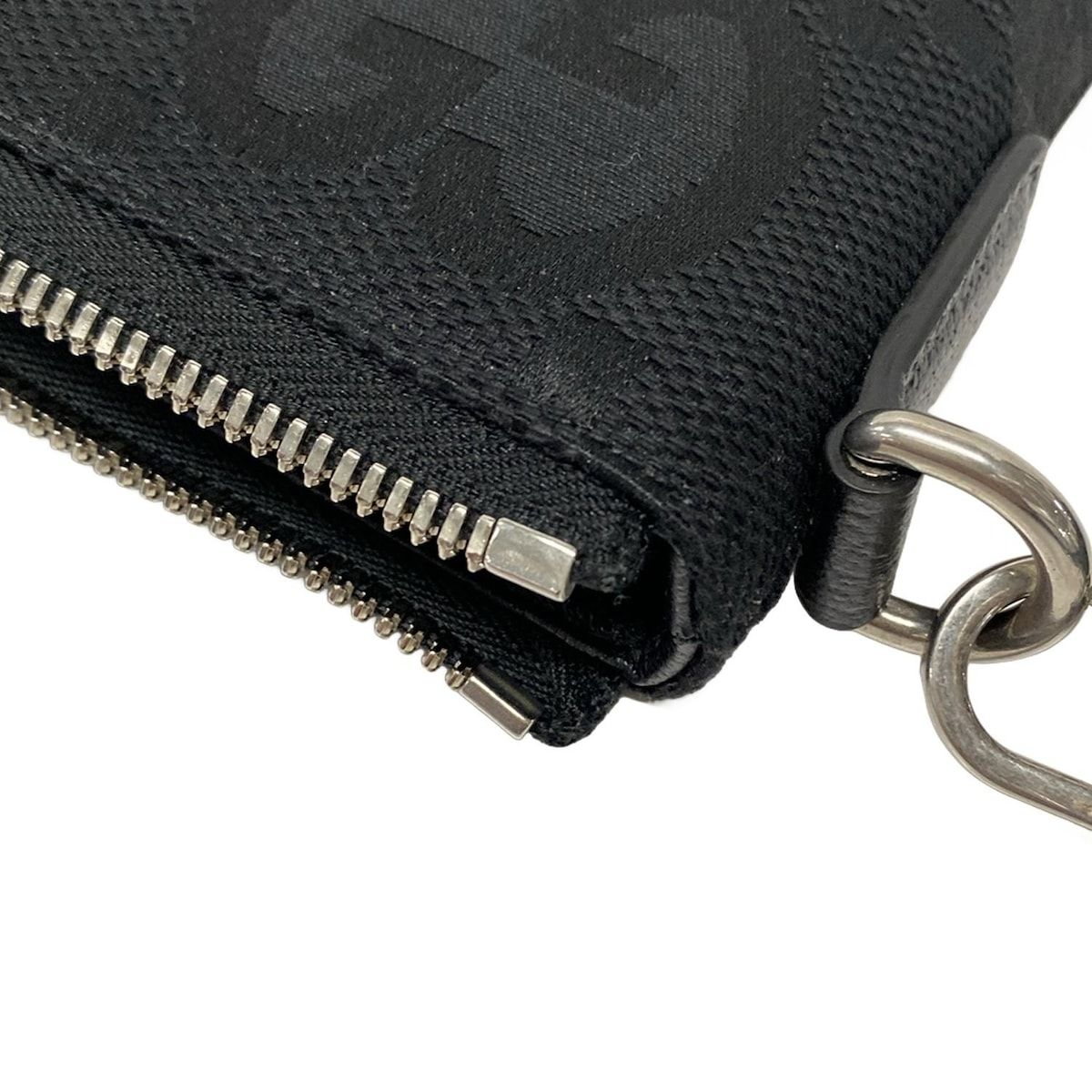 GUCCI(グッチ) ショルダーバッグ ジャンボGGミディアムメッセンジャーバッグ 739668 黒 ストラップ着脱可 レザー GUCCI(グッチ) ショルダーバッグ ジャンボGGミディアムメッセンジャーバッグ 739668 黒 ストラップ着脱可 レザー