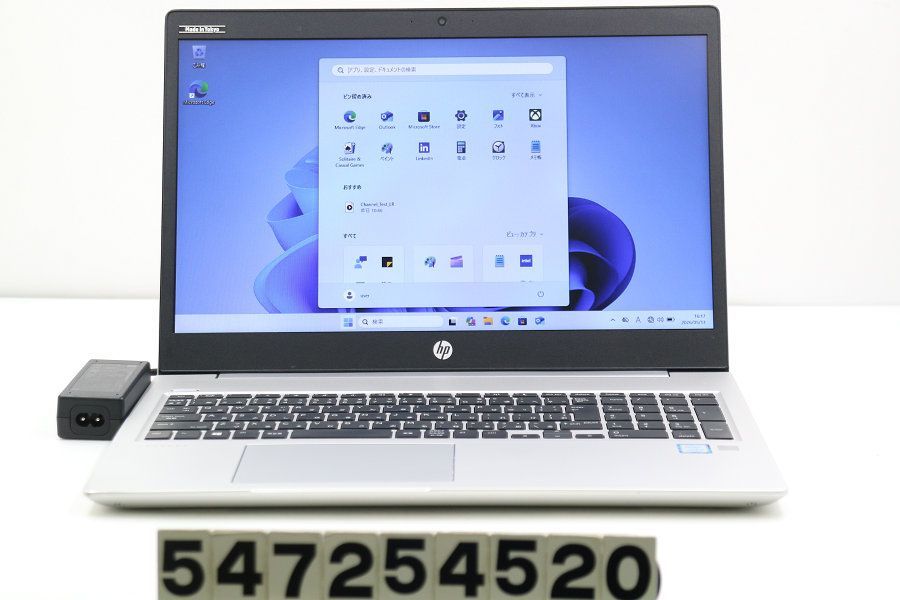 hp ProBook 450 G6 Core i3 8145U 2.1GHz/8GB/128G(SSD)/15.6W/FWXGA(1366x768)/Win11 【547254520】