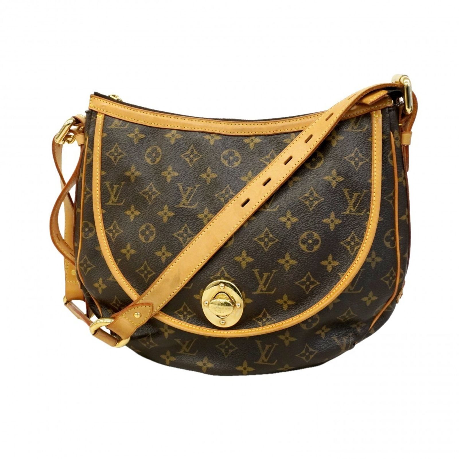 ルイ・ヴィトン(Louis Vuitton) ルイ・ヴィトン ショルダーバッグ モノグラム トゥラムGM M40075 ブラウンレディース