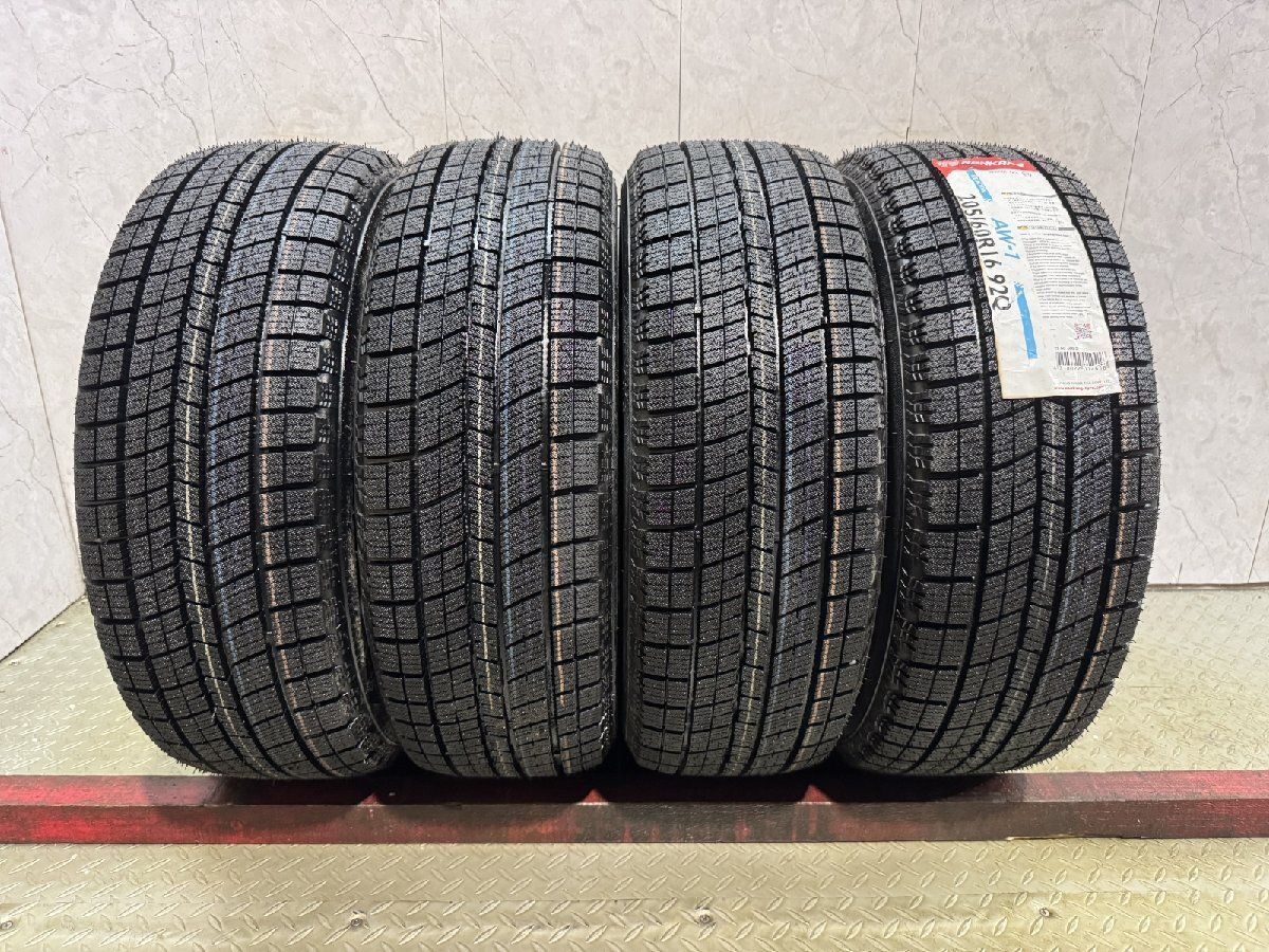 【新品】NANKANG ICE ACTIVA AW-1 205/60R16 92Ｑ 16インチ スタッドレス 22年製 4本 ステップワゴン ヴォクシー プリウスα等　(MTR585)