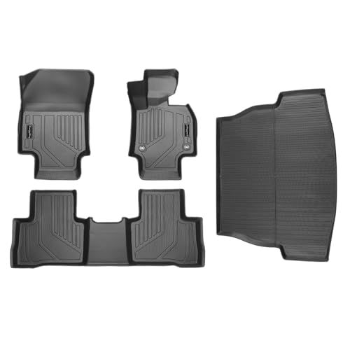 トヨタ RAV4 XA50型 専用 フロアマット 4点セット（フロント×2＋ラゲッジ＋トランク）｜3D立体成型 無臭設計 防水・防滑・耐汚 TPE素材 高縁仕様 洗車や雨雪対応で快適使用 2019年4月～現行モデル対応｜トヨタ アクセサリーと 065d99f8