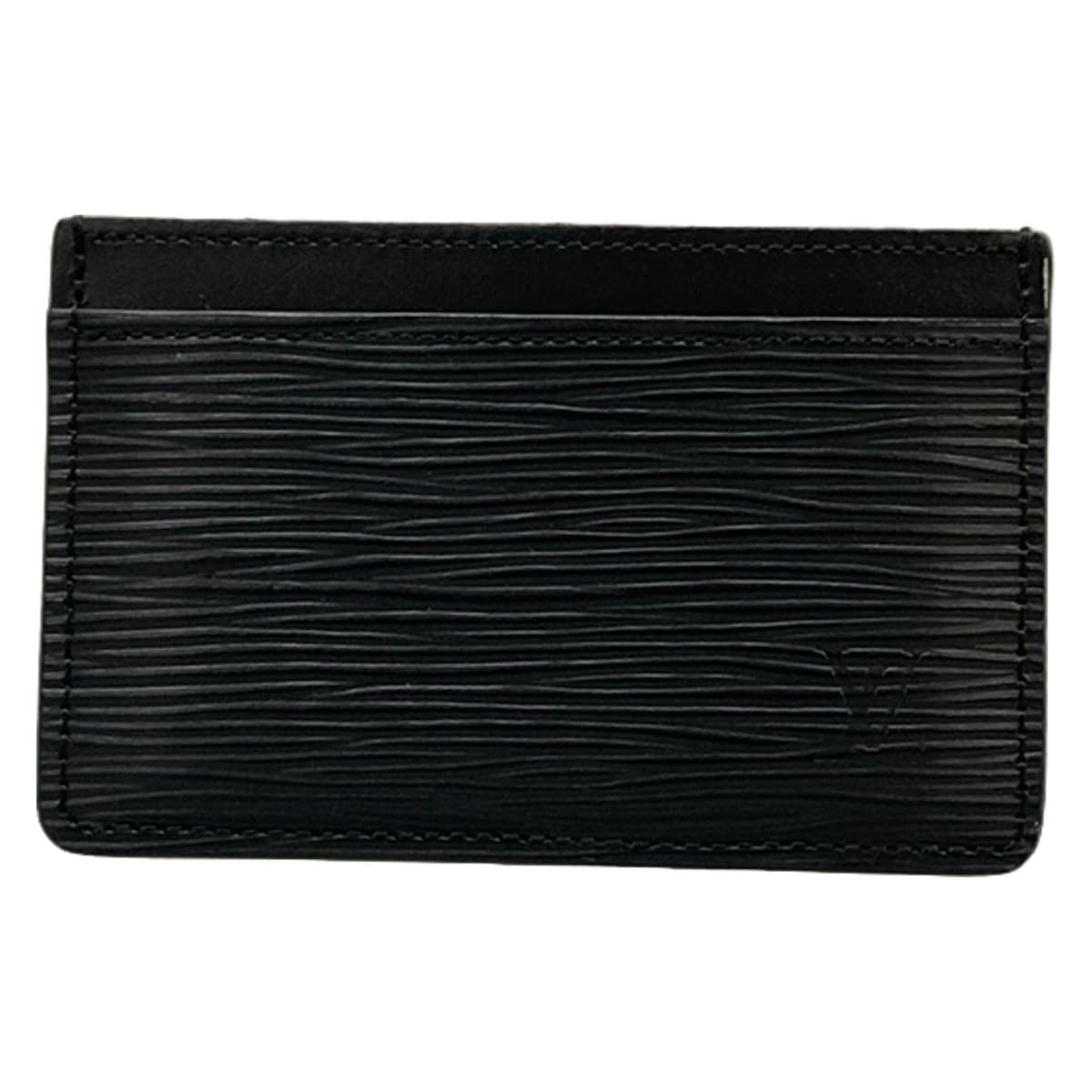 LOUIS VUITTON(ルイヴィトン) カードケース エピ ポルトカルトサーンプル M63512 ノワール レザー