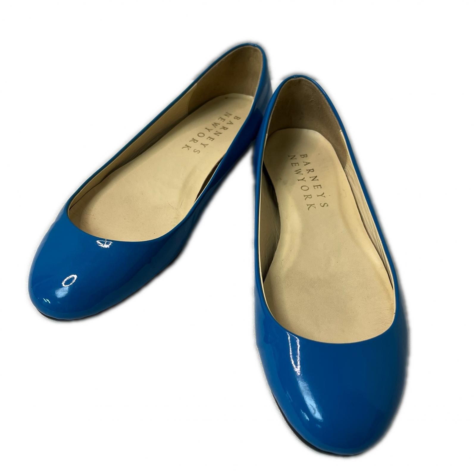 BARNEYS NEWYORK(バーニーズニューヨーク) バレエシューズ ブルー レディース【中古】