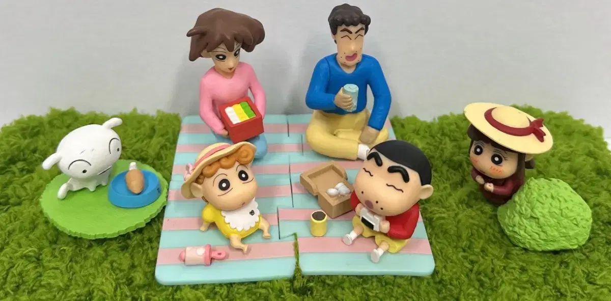 クレヨンしんちゃん ピクニック フィギュア ガチャ フルセット