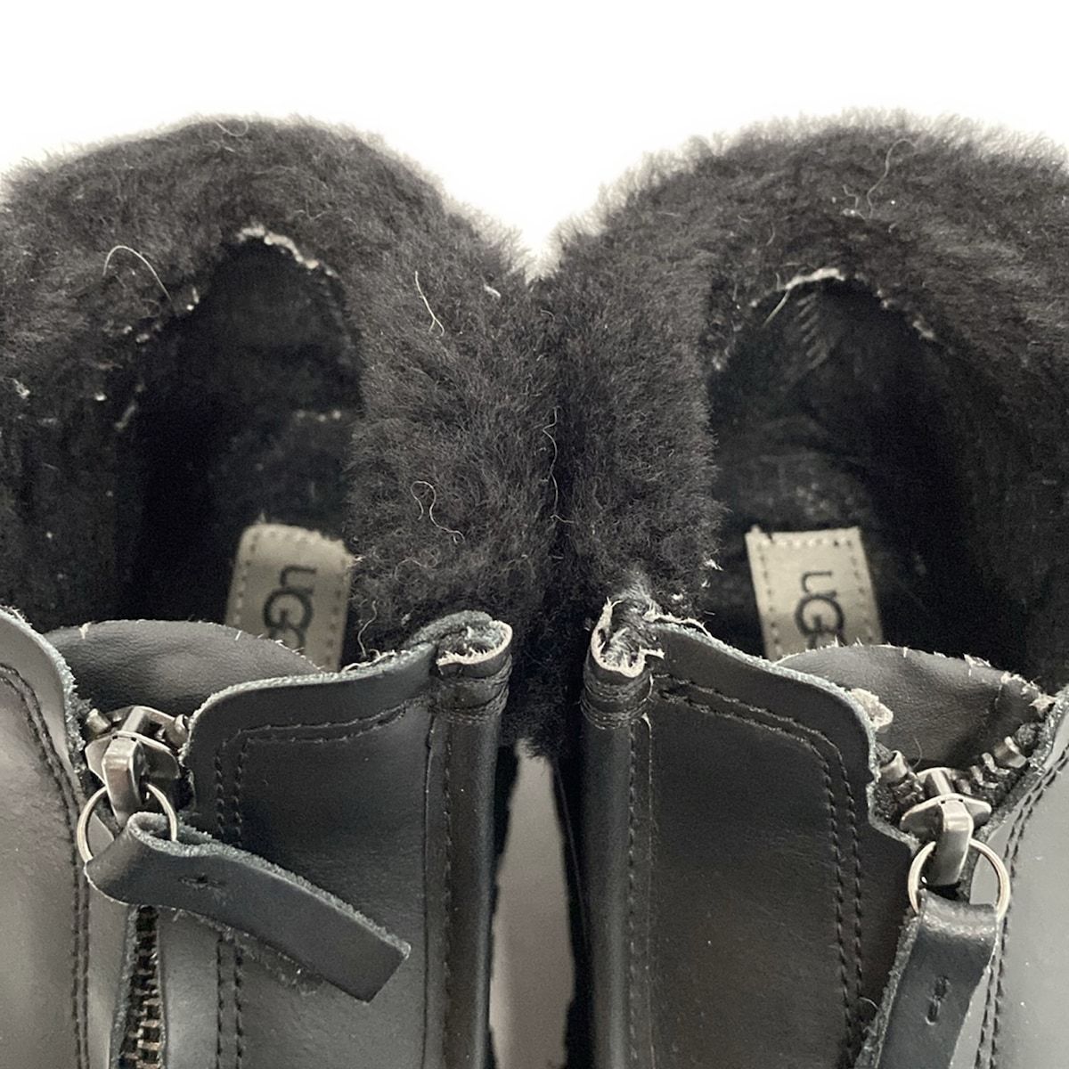 ugg ファンケット ブーツ ブラック UGG(アグ) ショートブーツ 23 レディース ファンケットブーツ 1120877