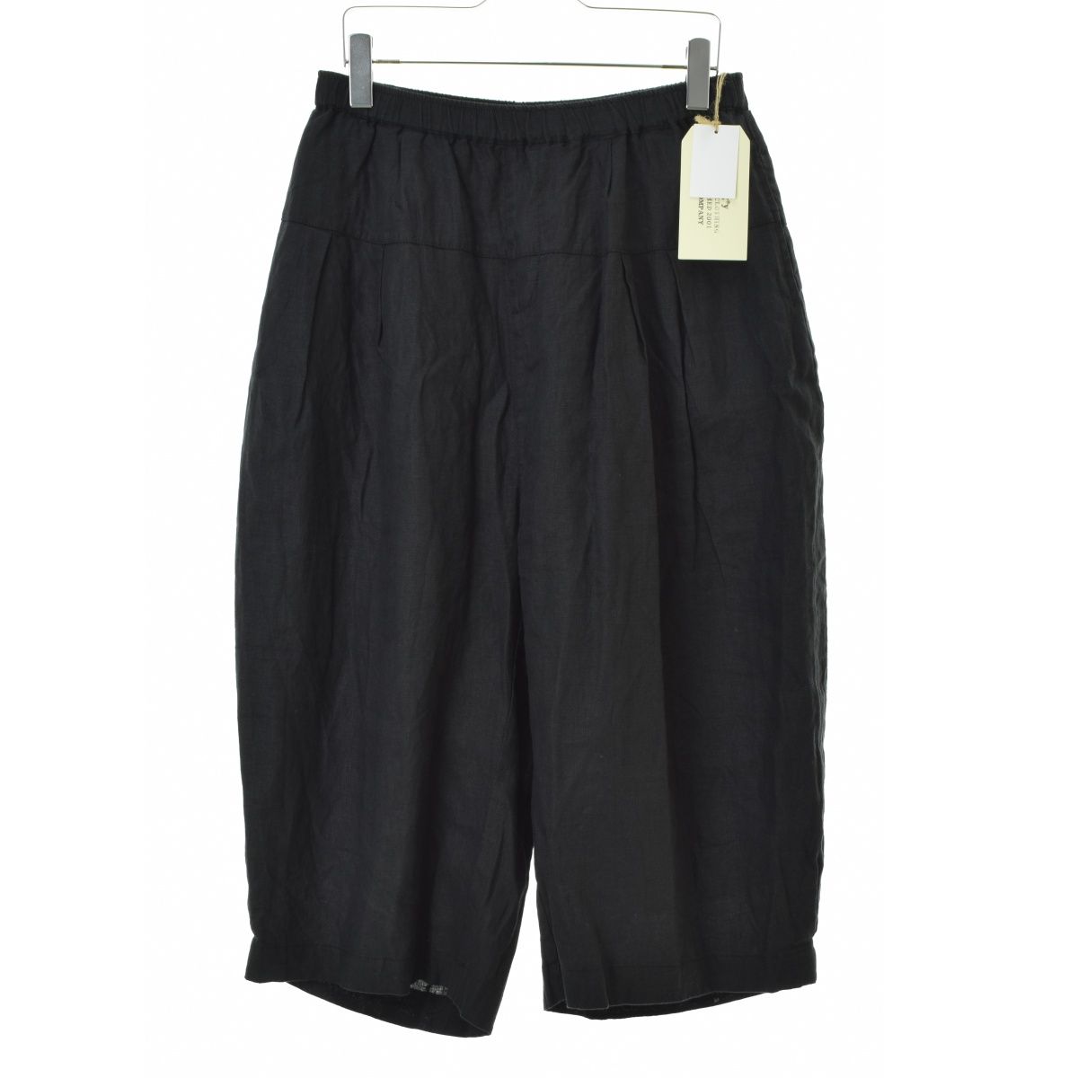 【D*g*y】D5760R28 リネンオックス ルーズクロップドパンツ