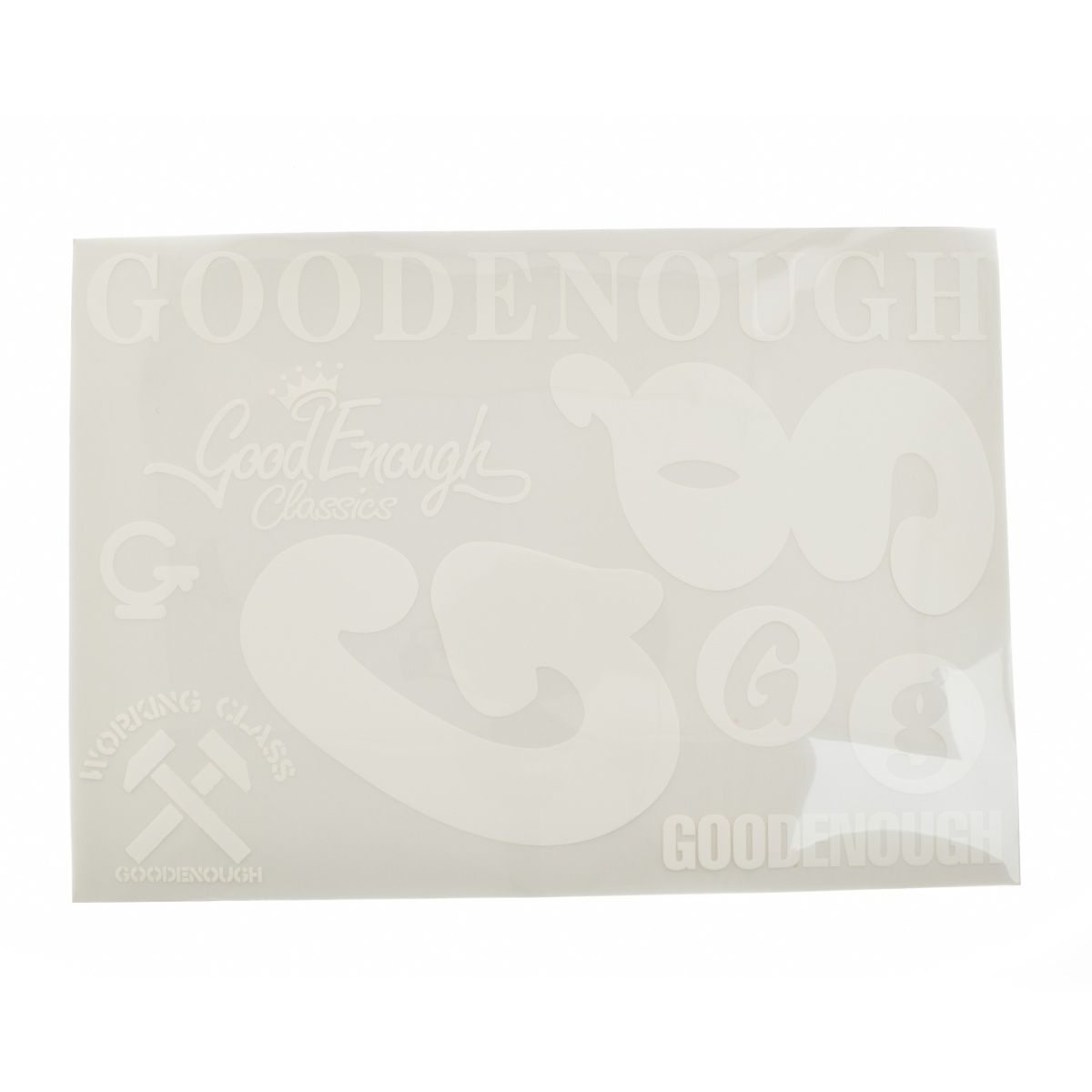 【GOODENOUGH】アイロン転写マーク シール