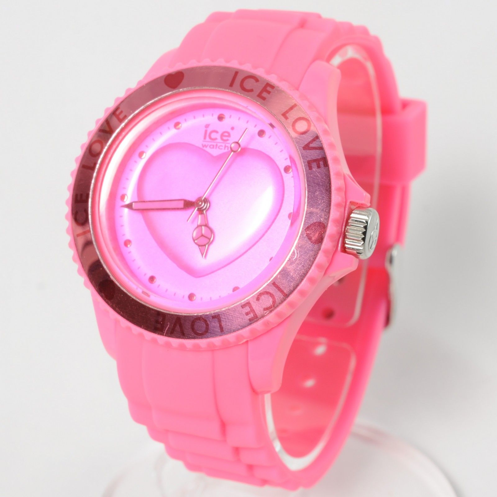 美品 ICE Watch LOVE PINK 電池交換済み - メルカリ