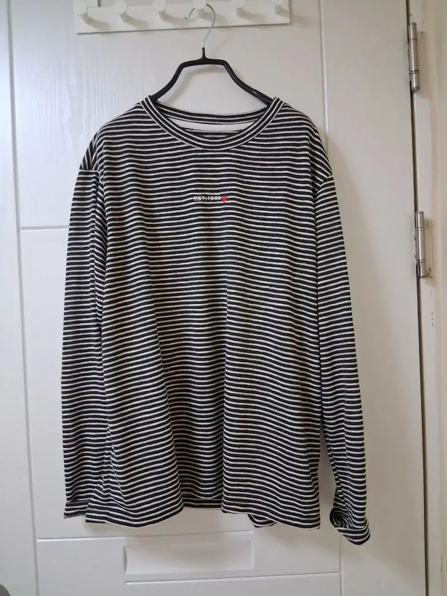 ベネトン ストライプ 長袖 Tシャツ