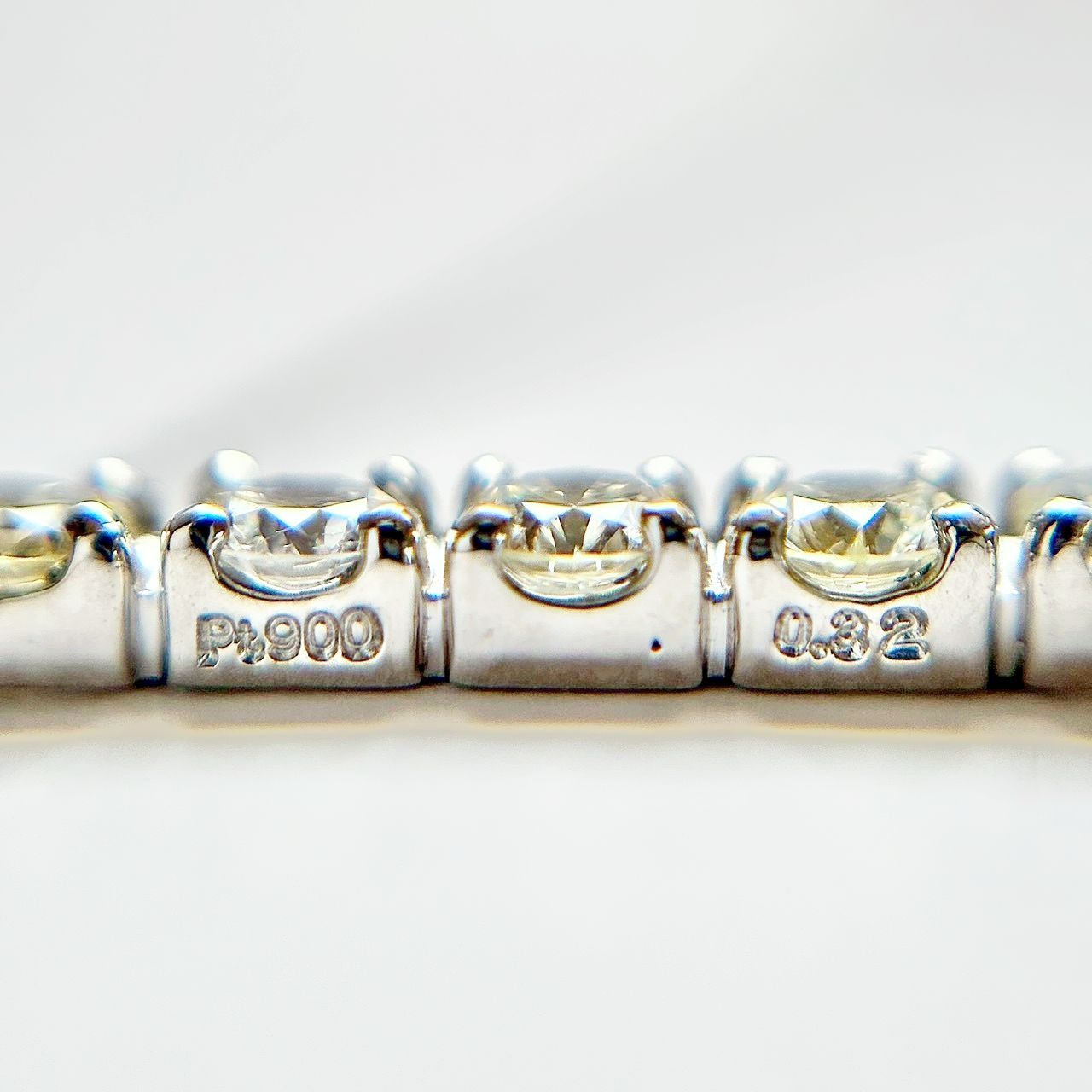 Pt900/850 ダイヤモンド ネックレス Pt900/850 ダイヤモンド ネックレス