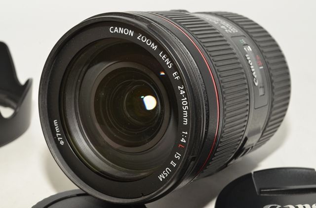 260373★良品★Canon キヤノン EF24-105mm F4L IS II USM ズームレンズ