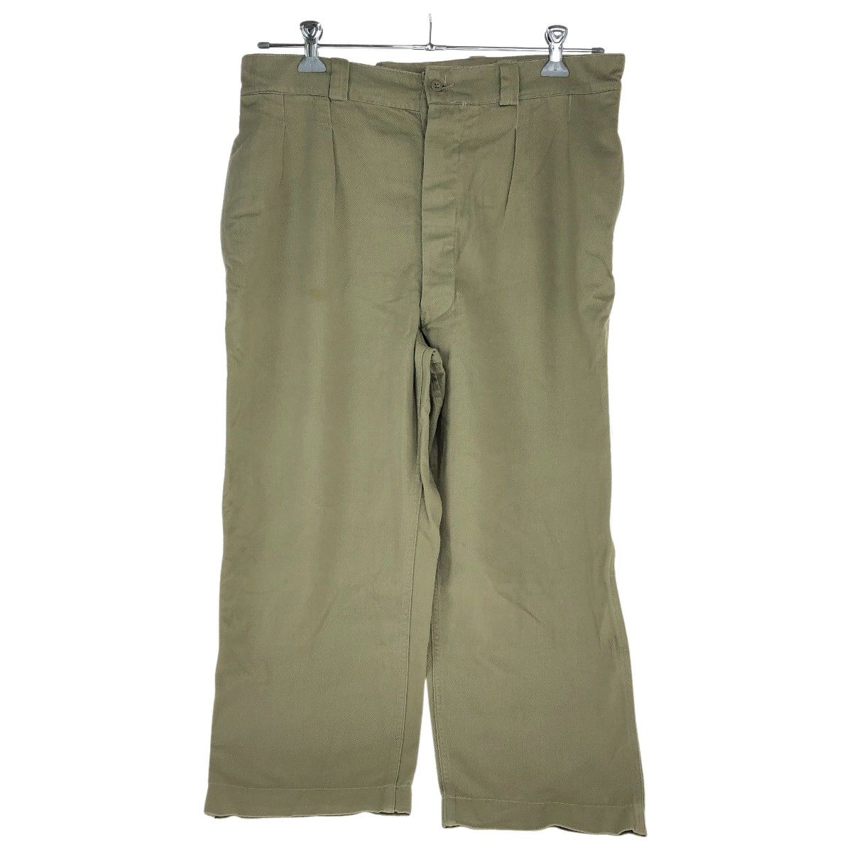 50~60s French Army パンツ Ｍ-52チノパン 後期 古着 ベージュ
